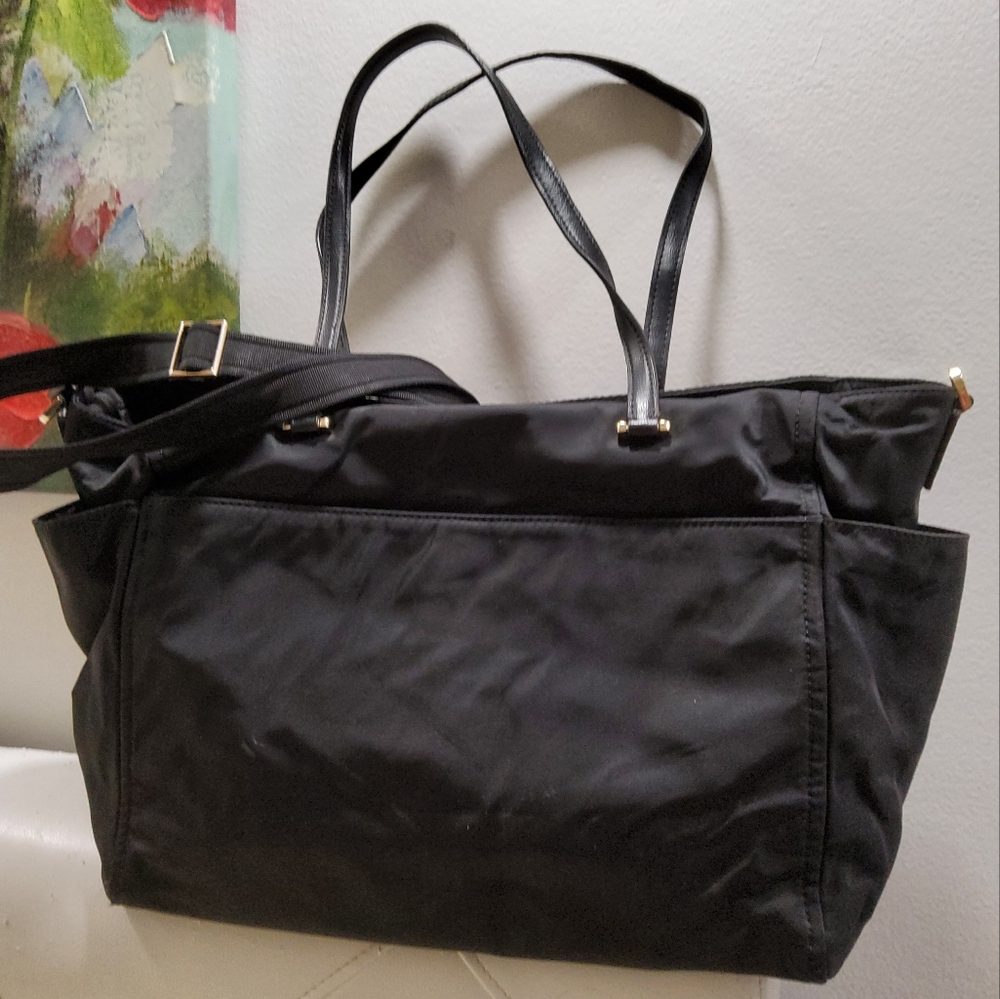 Kate Spade Dawn Black Diaper Baby Tote Bag - Picture 10 of 16